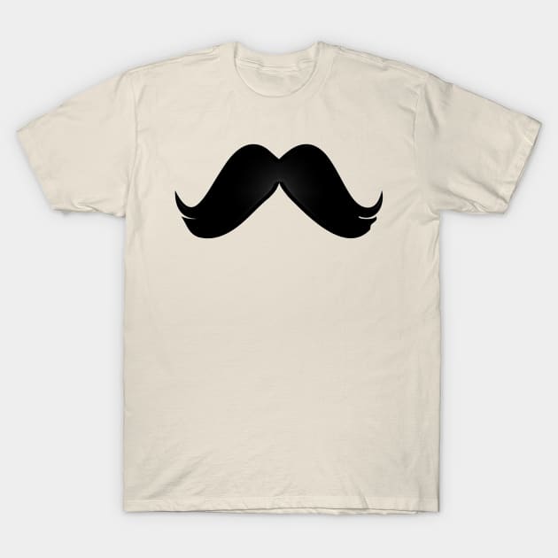 Western Era - Moustache T-Shirt by The Black Panther